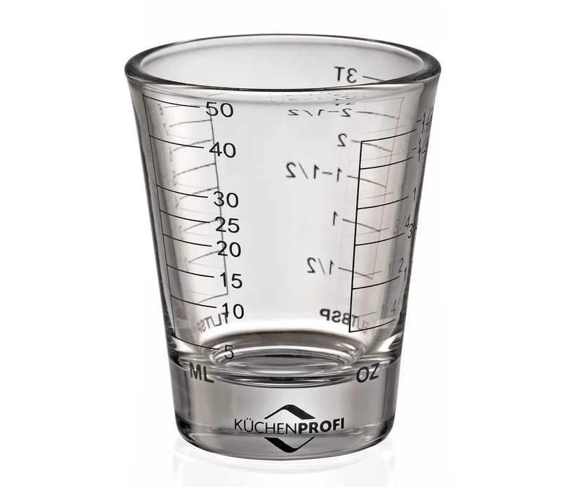 Messbecher 50ml Glas Küchenprofi