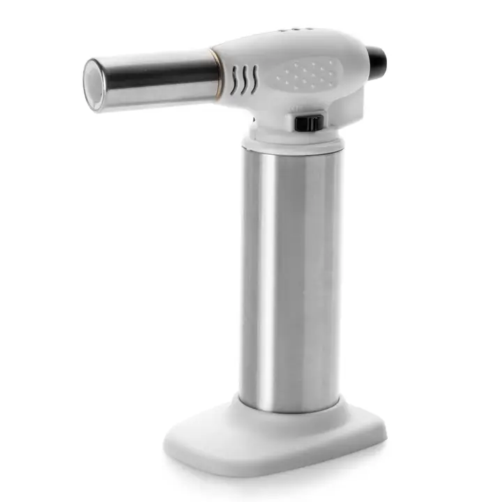 Cremebruleebrenner Elegance Edelstahl/weiß
