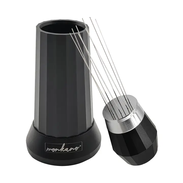 Kaffeenadel edle Ausführung - Aluminium schwarz