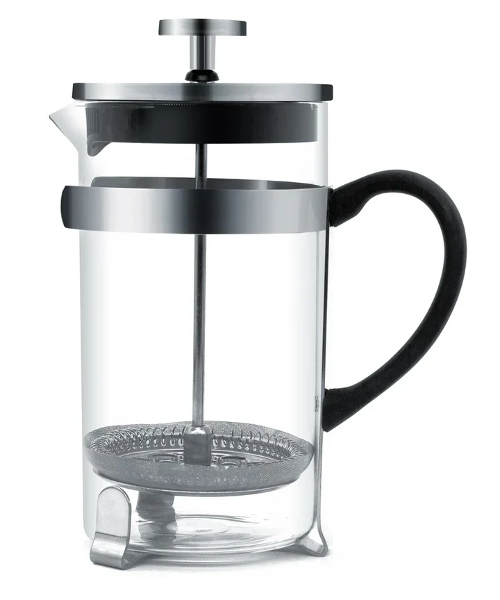 Kaffeebereiter Frenchpress aus Borosilikatglas/Edelstahl 1000 ml. 8 Tassen (Kopie)