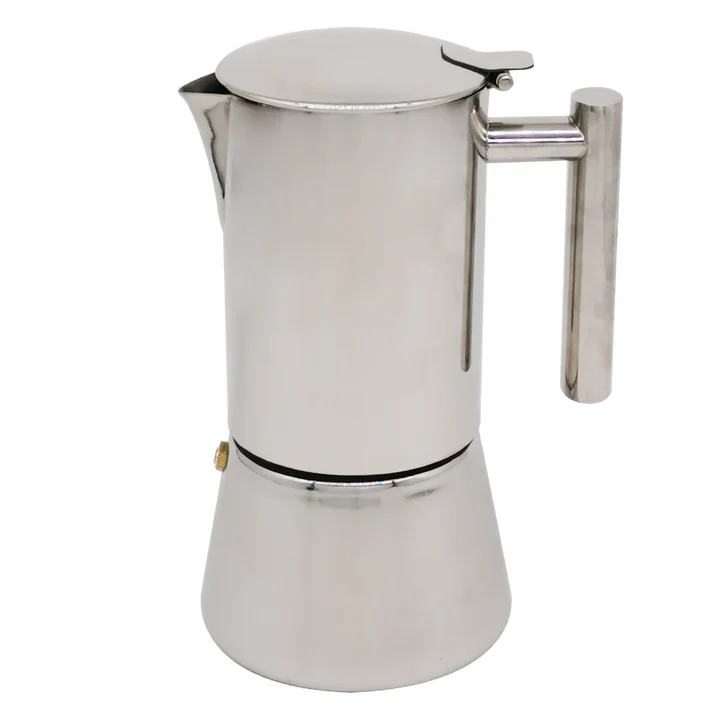 Espressokocher Monza Edelstahl Induktion 6 Tassen