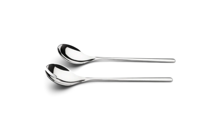Salatbesteck Edelstahl 24cm Klassik