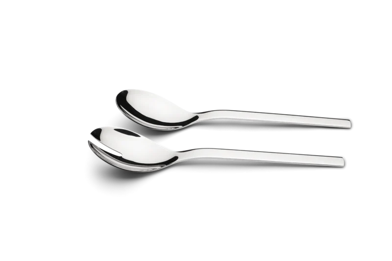 Salatbesteck Edelstahl 24cm Puro