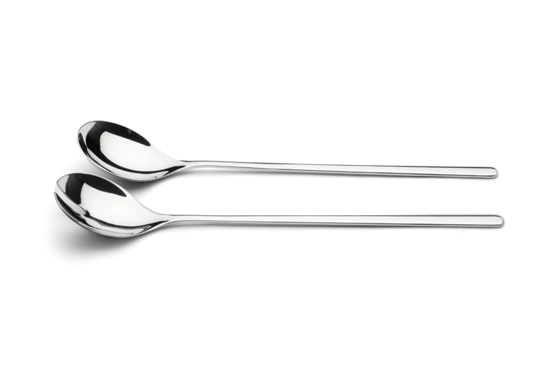 Salatbesteck Edelstahl 30cm Klassik
