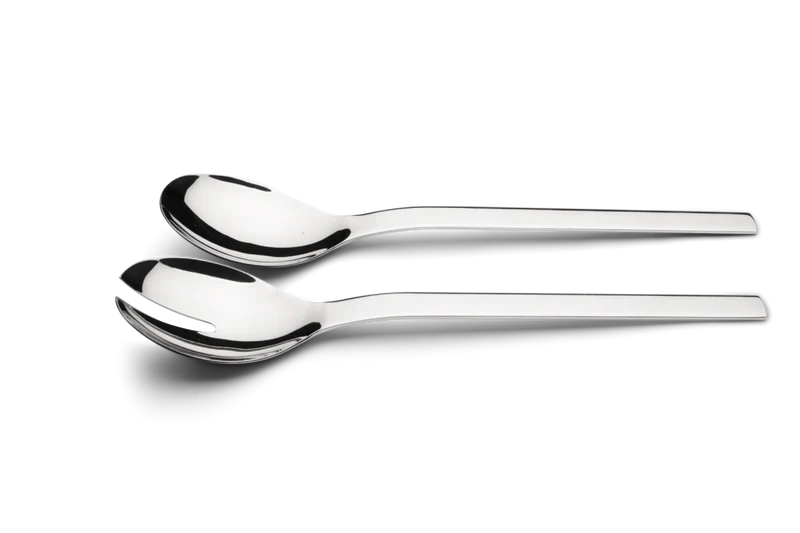 Salatbesteck Edelstahl 30cm Puro