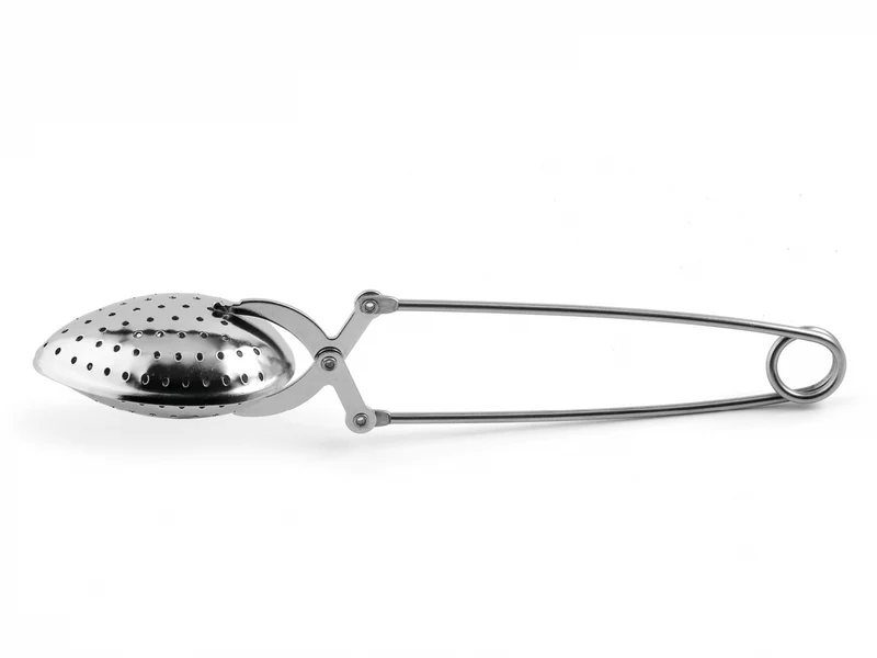 Teebrüher Zange 15cm Edelstahl mit Laserlochung