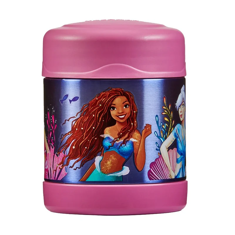 FUNTAINER FOOD JAR Mermaid DISNEY Thermobehälter, 0,30 L | auslaufsicher & kinderleicht