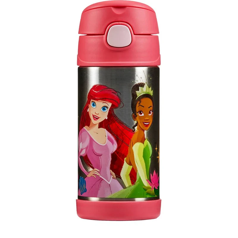 FUNTANIER BOTTLE DISNEY Trinkflasche, 0,35 L | mit Strohhalm & Isolierung