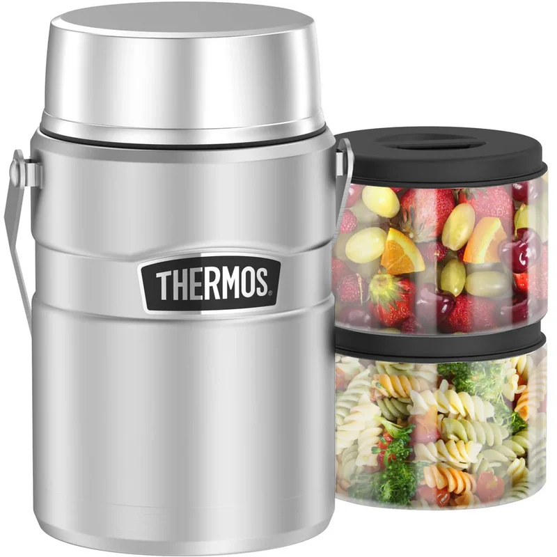 Speisegefäss 1,2l Edelstahl Thermos Stainless King