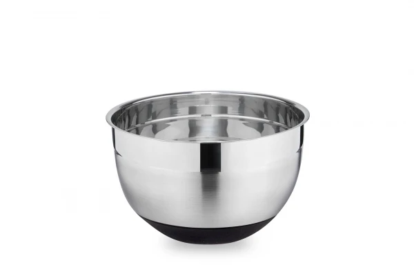 Schüssel Premium Edelstahl mit Silikonboden 16cm