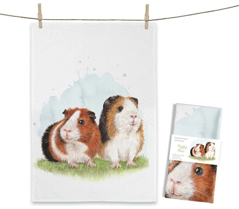 Geschirrtuch Piggy Pair