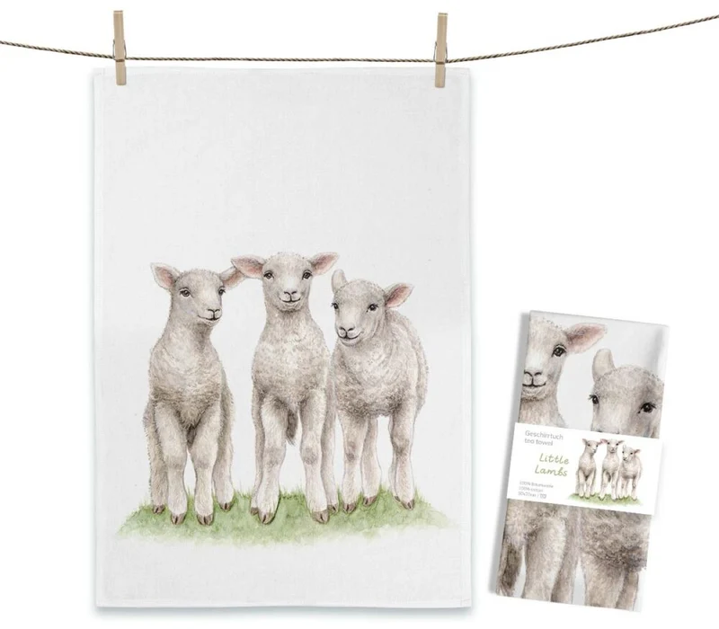 Geschirrtuch Little Lambs