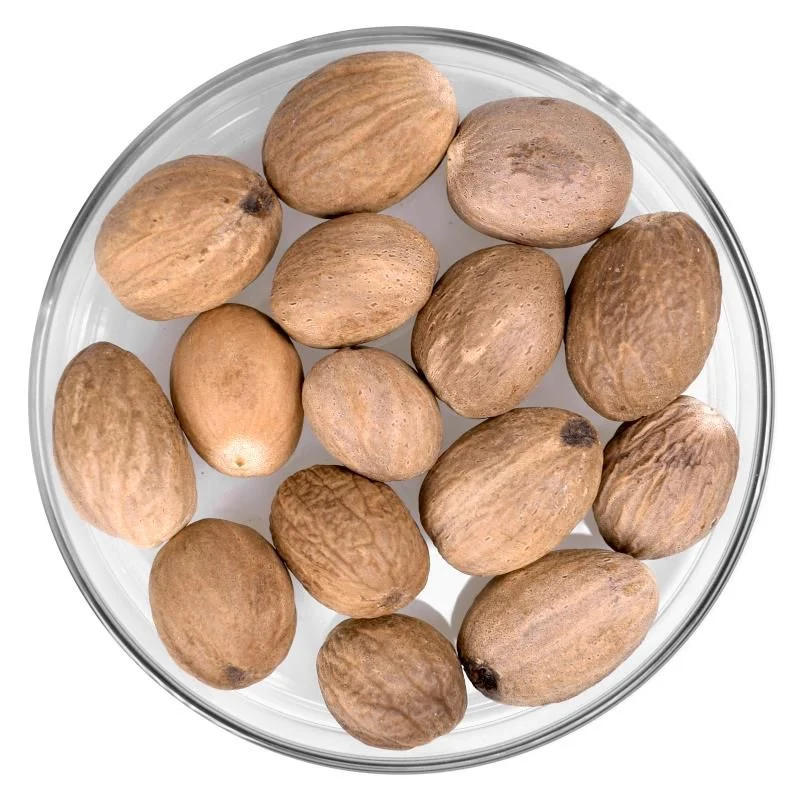 Muskatnuss | ganz | Bio 6 Stück 25g.