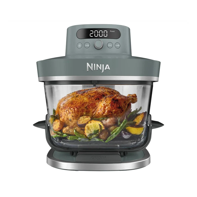 Ninja CRISPi PRO 7-in-1 XL Glass Air Fryer Ash Grey | AS101UKGY