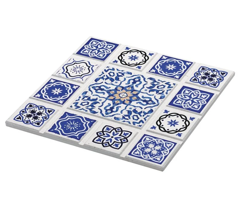 Untersetzer Kreuz 20cm Keramik Casablanca