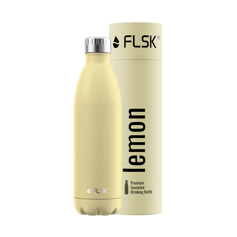 Trinkflasche FLSK 0,75l lemon To-Go / Bottle