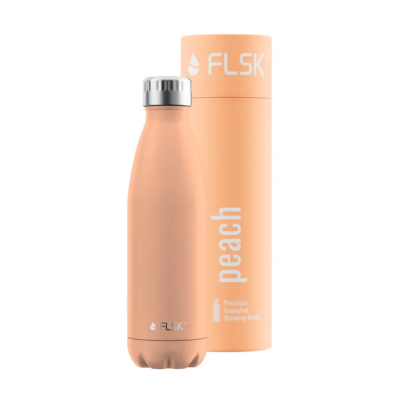 Trinkflasche FLSK 0,5l peach To-Go / Bottle