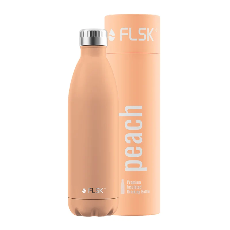 Trinkflasche FLSK 0,75l peach To-Go / Bottle
