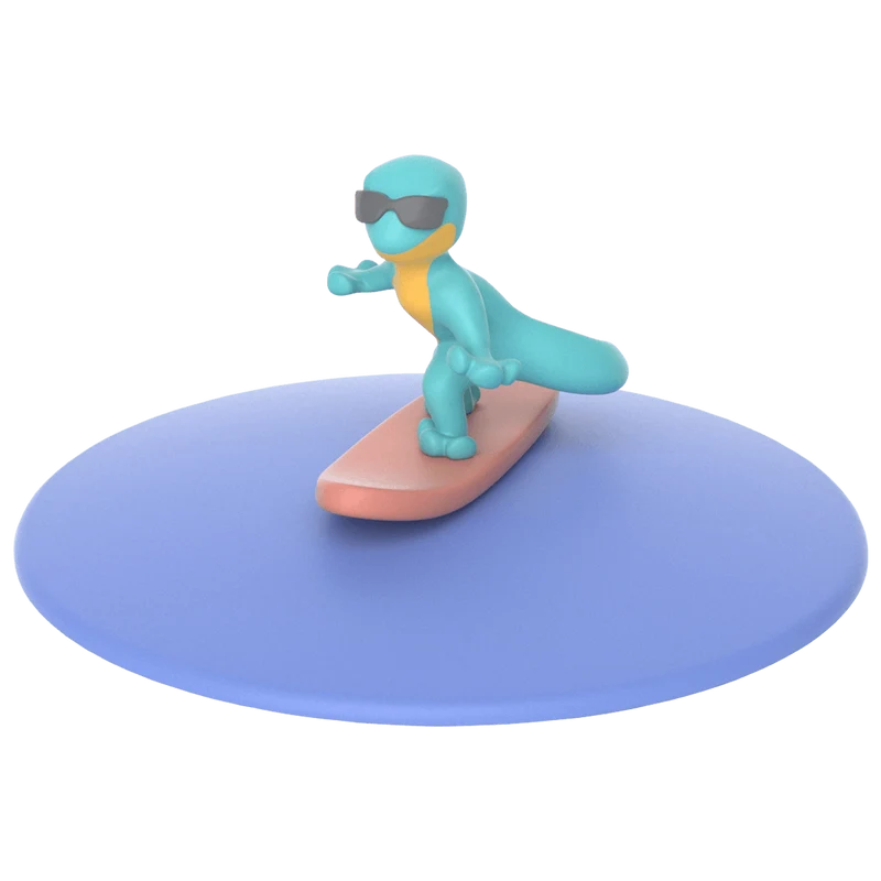 Mein Deckel Leisure Lurch Sunny Surfer