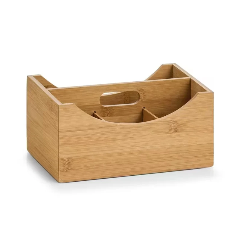 Ordnungsbox m. Griff, Bambus/MDF 25 x 18 x 12 cm