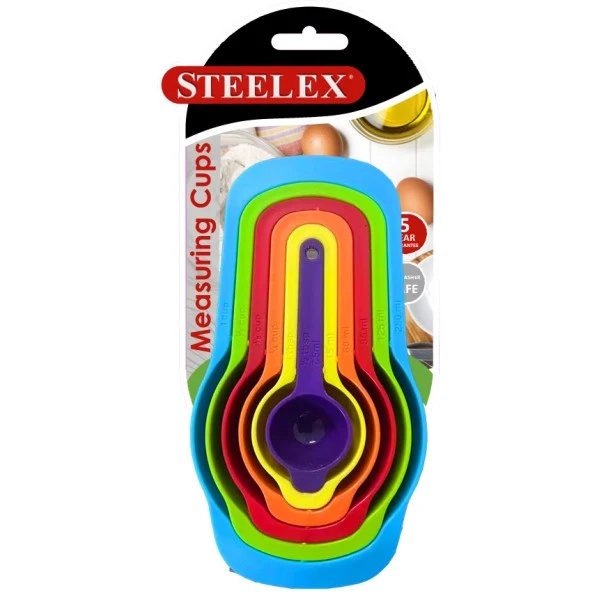 Steelex 6 Piece Measuring Spoon Set