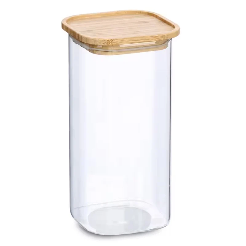 Vorratsglas mit Bambusdeckel, 1600 ml