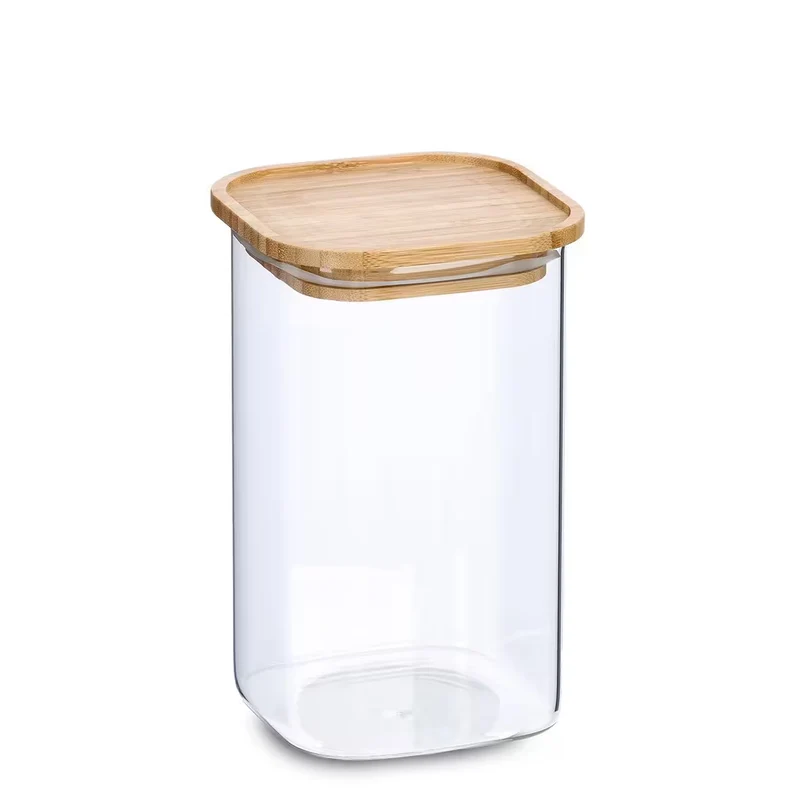 Vorratsglas mit Bambusdeckel, 1300 ml