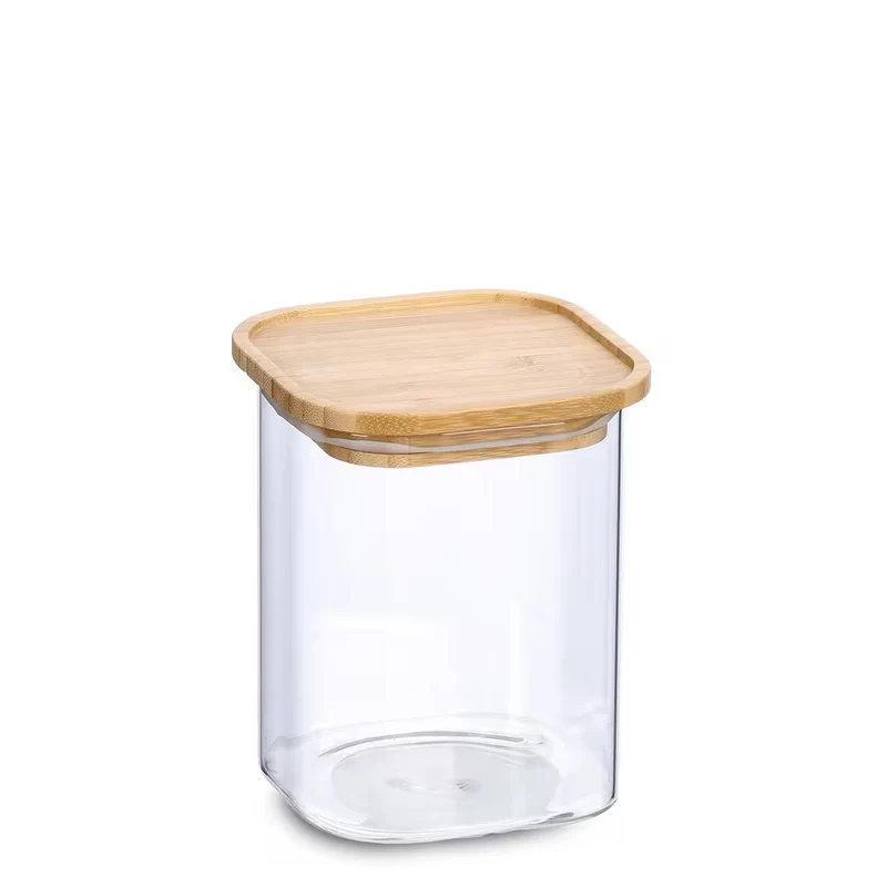 Vorratsglas mit Bambusdeckel, 900 ml