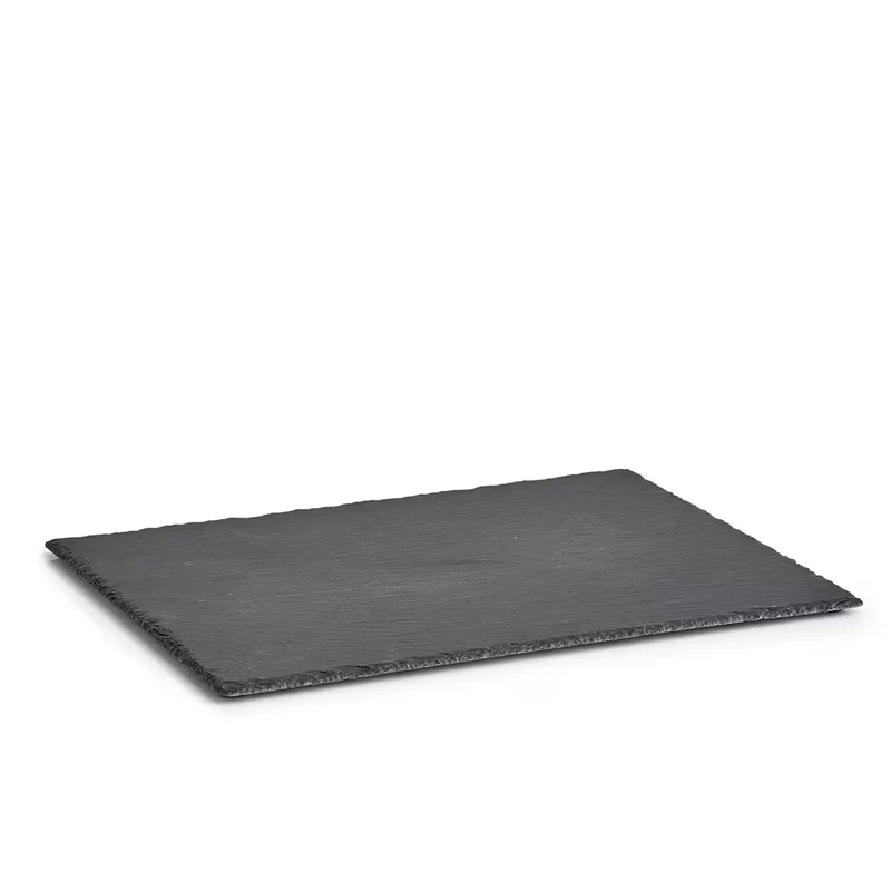 Servierplatte, Schiefer 40 x 30 x 0,4-0,6 cm