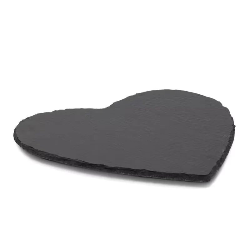 Servierplatte „Heart“, Schiefer