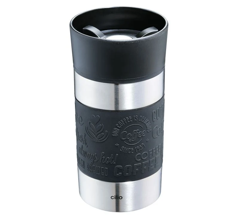 Isobecher 0,3l schwarz Viaggio