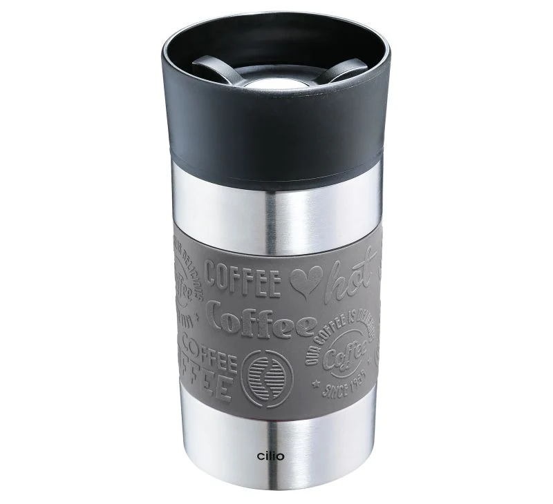 Isoliertrinkbecher 300ml grau Cilio - Viaggio