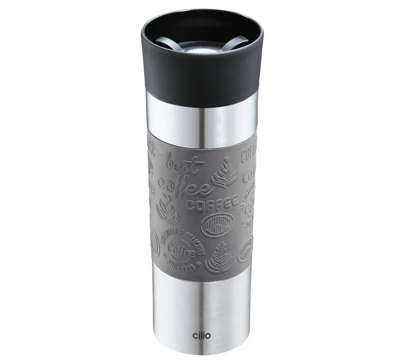 Isoliertrinkbecher 500ml grau Cilio - Viaggio