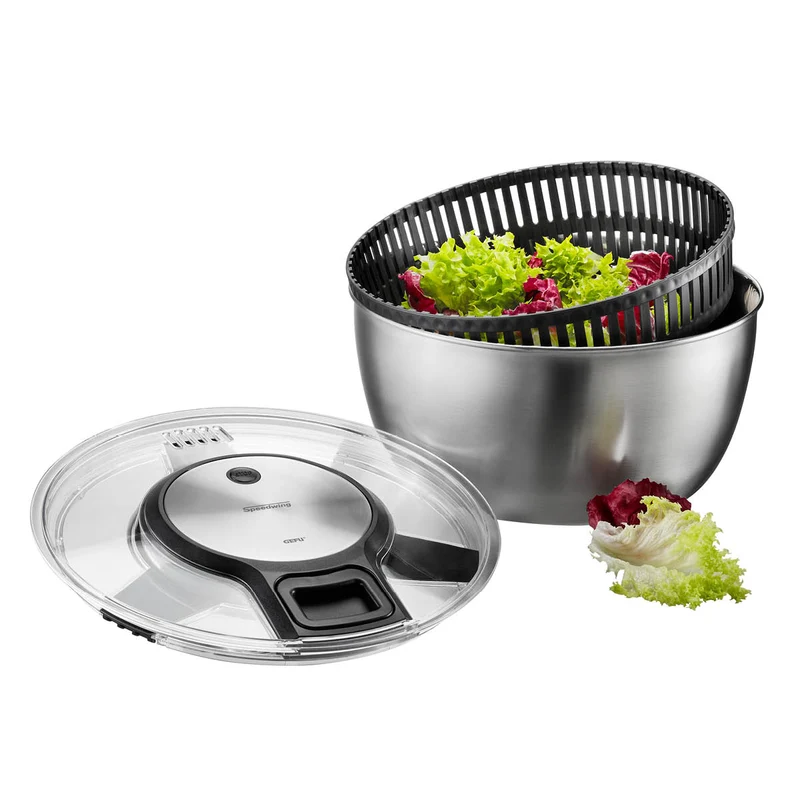 Salatschleuder SPEEDWING®, Edelstahl, 5 L