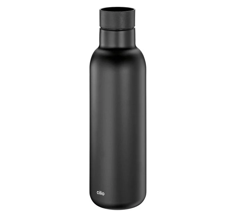 Isoflasche 0,45l schwarz Deluxe