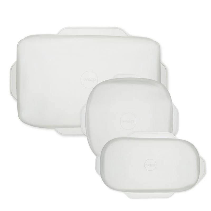 W&P Silicone Stretch Lids Set Of 3