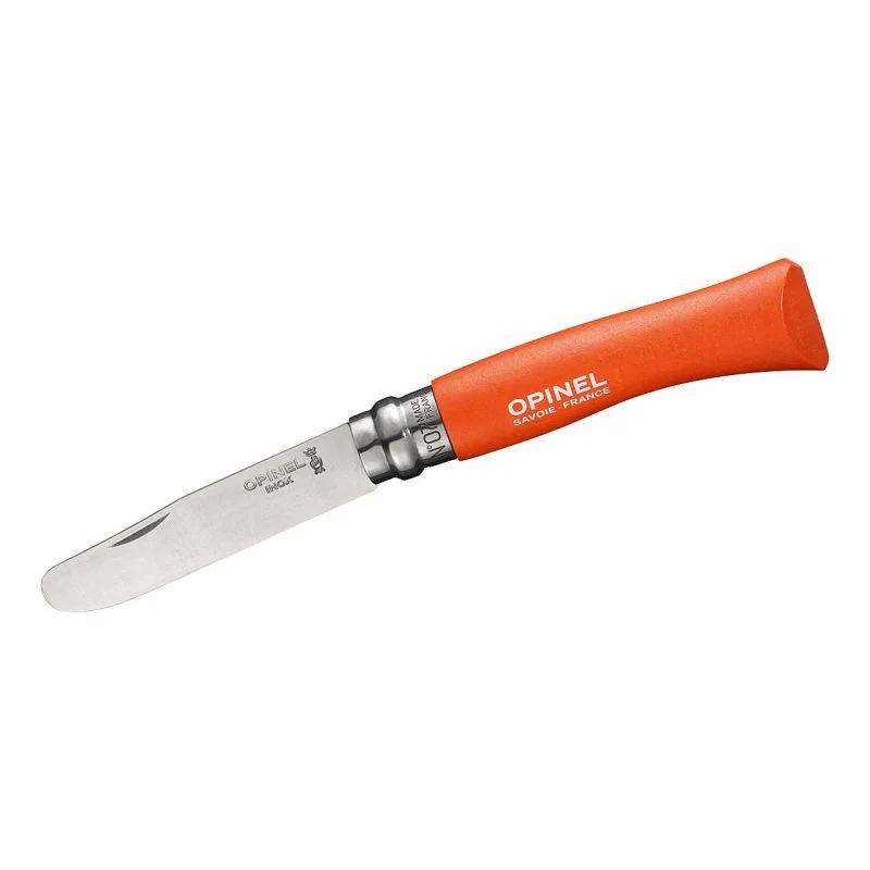 Kindertaschenmesser No. 7 Edelstahl/Buche Orange