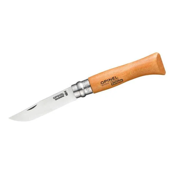 Taschenmesser No. 8 Carbon/Buche