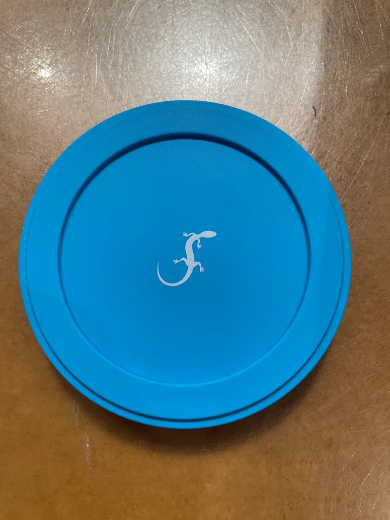 Joghurt-Deckel Silikon Ø8cm blue curacao