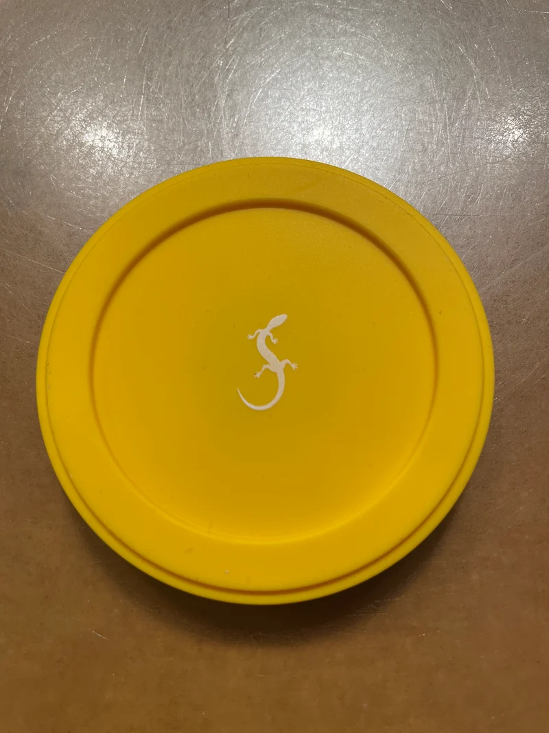 Joghurt-Deckel Silikon Ø8cm lemonade