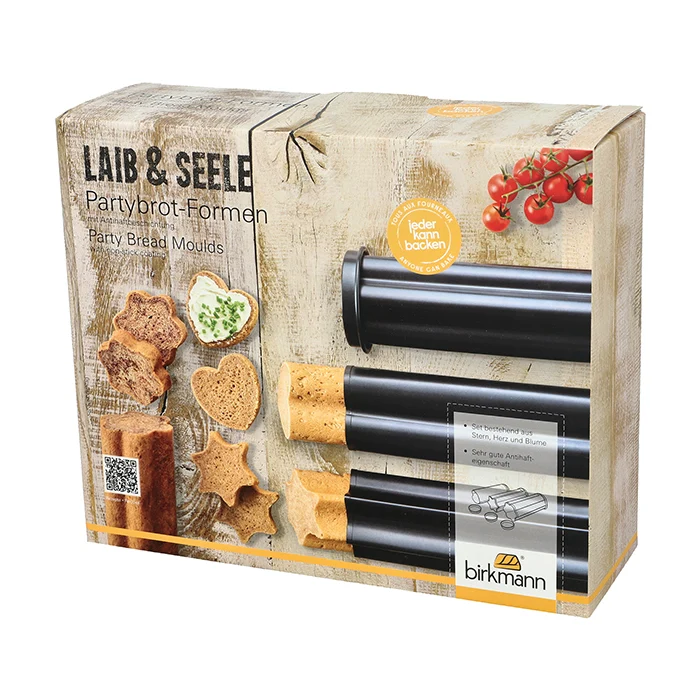 Laib & Seele Partybrotbackröhren-Set 600-800 ml