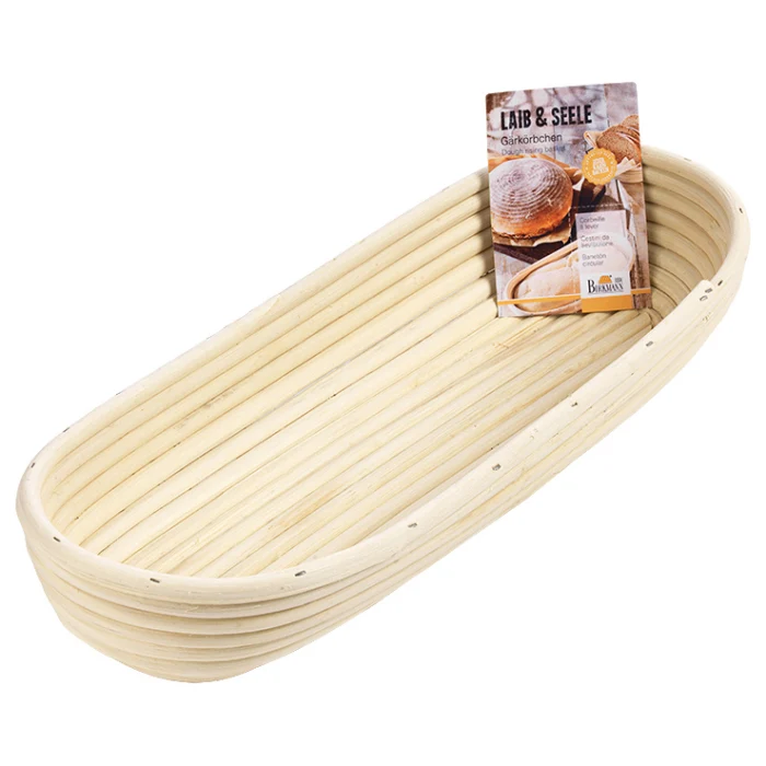 Gärkörbchen oval 43 x 15,5, Höhe 6,5