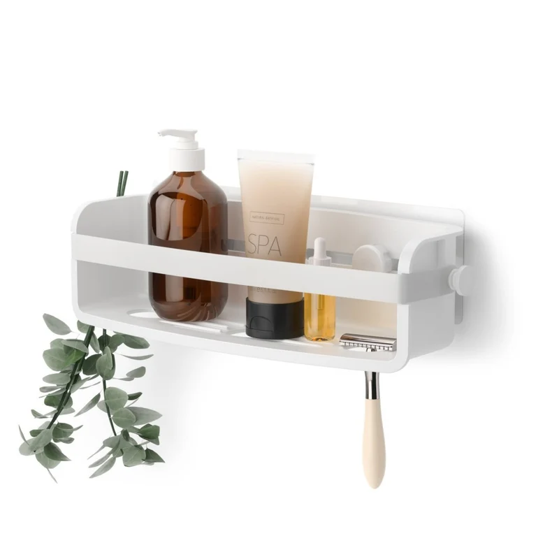 Umbra Flex Adhesive Bin - White
