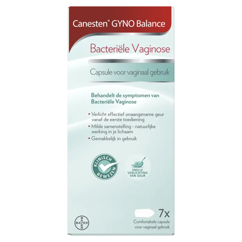 Canesten Gyno balance bacteriële vaginose