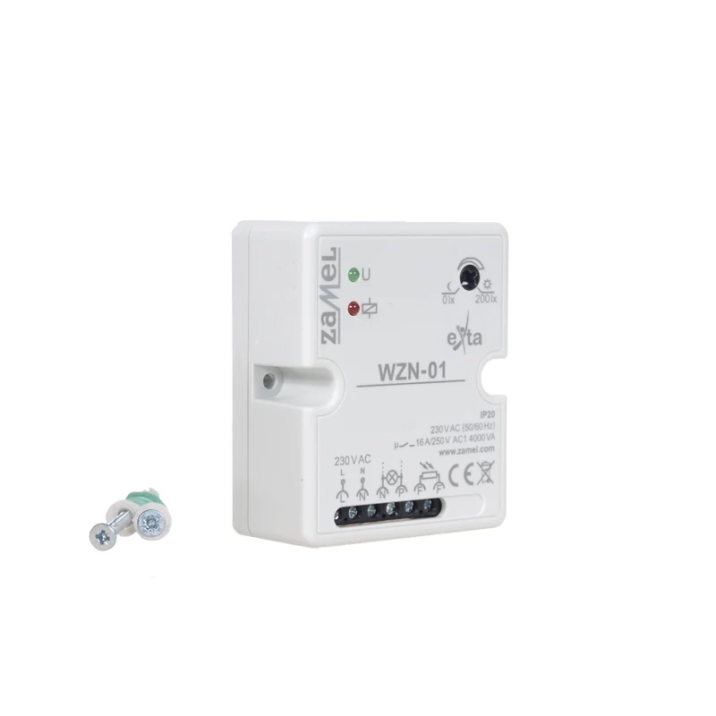 Aufputz-Dämmerungsschalter ohne Sonde Zamel WZN-01