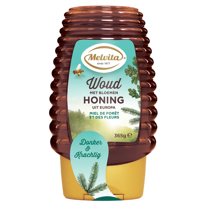 Melvita Woudhoning met bloemen