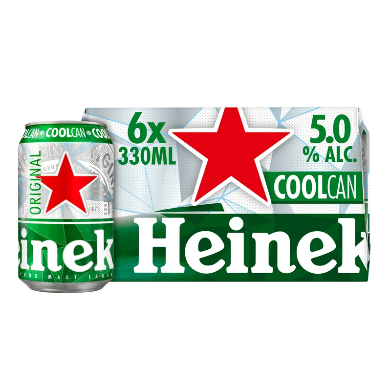 Heineken Premium pilsener coolcan blik