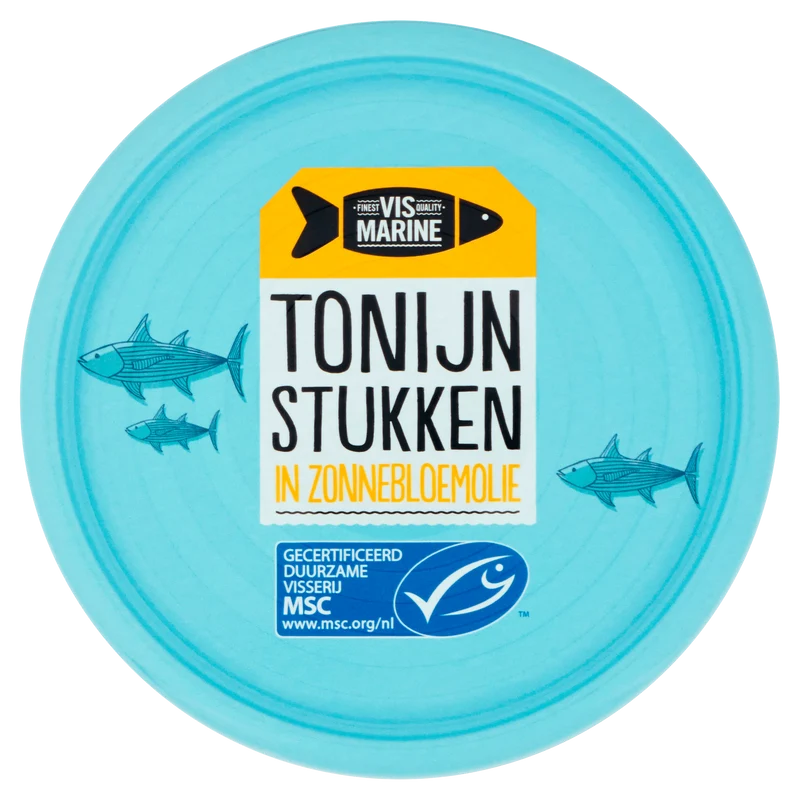 Vis Marine Tonijnstukken in zonnebloemolie MSC