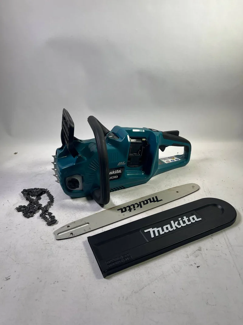 Makita DUC 353 Z 2x 18 V Li-Ion brushless Akku Kettensäge 36 V Solo - Reparaturgerät