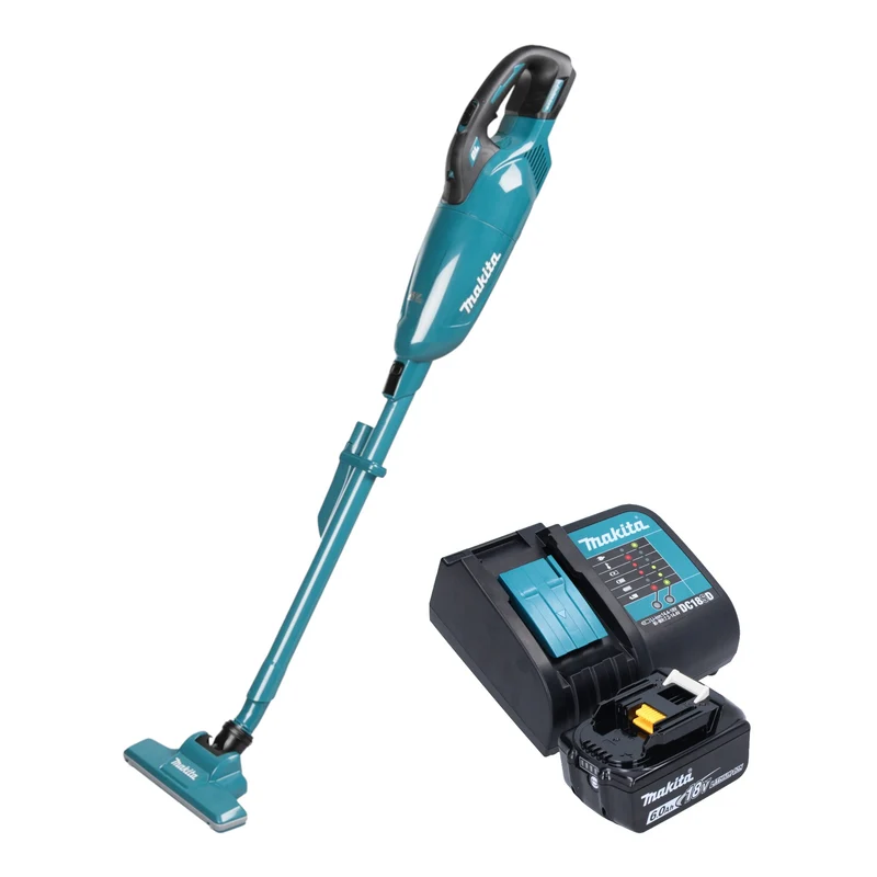 Makita DCL 283 FSG1 Akku Staubsauger 18 V 0,73 l Brushless + 1x Akku 6,0 Ah + Ladegerät